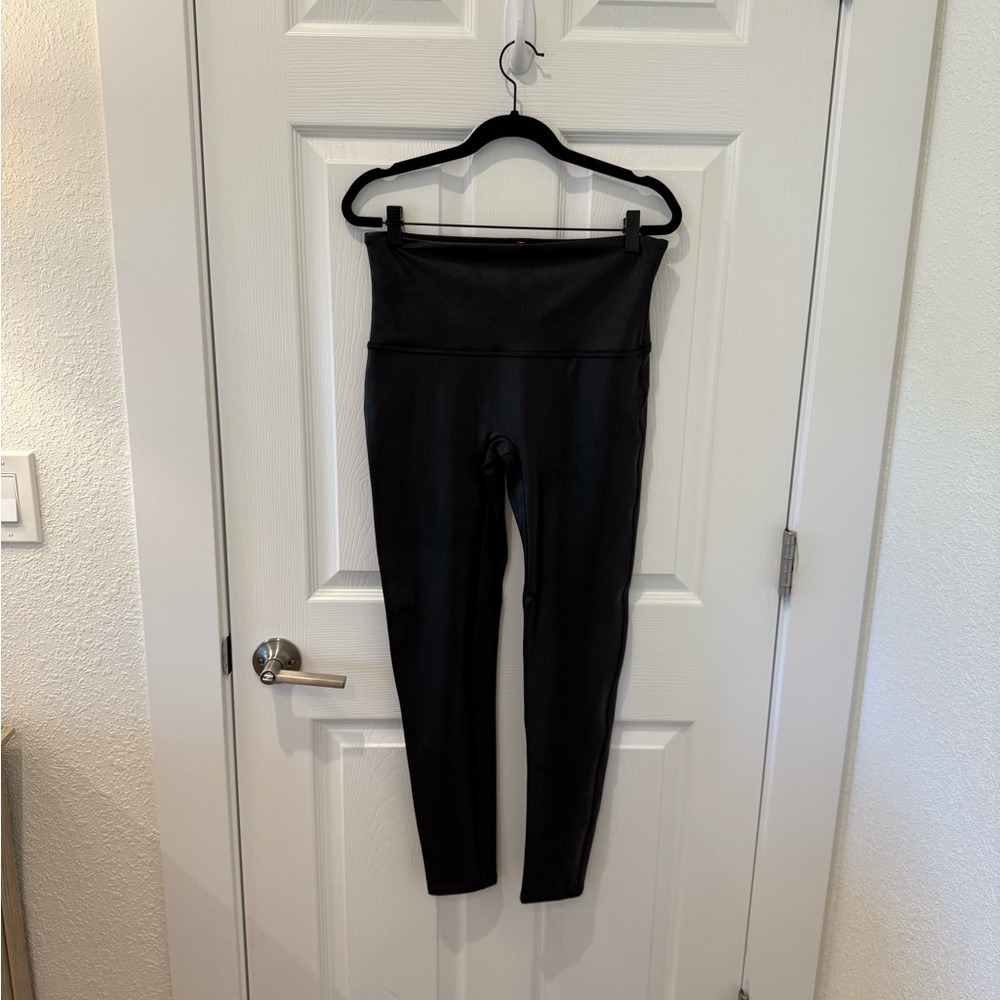 SPANX Black High-Waisted Leggings